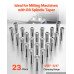 Komplet steznih čahura R8, 23 komada, raspon 1,6–19,1 mm (1/16″–3/4″), TIR 0,02 mm, kutija