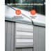 Zidni odsisni ventilator sa žaluzinom, AC motor 230 V, promjer 31,2 cm, 2124 m³/h Zidni odsisni ventilator sa žaluzinom, AC motor 230 V, promjer 31,2 cm, 2124 m³/h