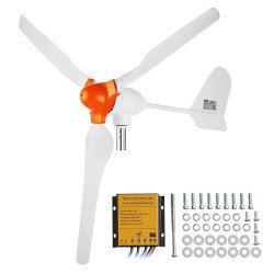 Vjetroturbina za proizvodnju električne energije iz vjetra, 800 W, 12 V, 3 noža Vjetroturbina za proizvodnju električne energije iz vjetra, 800 W, 12 V, 3 noža