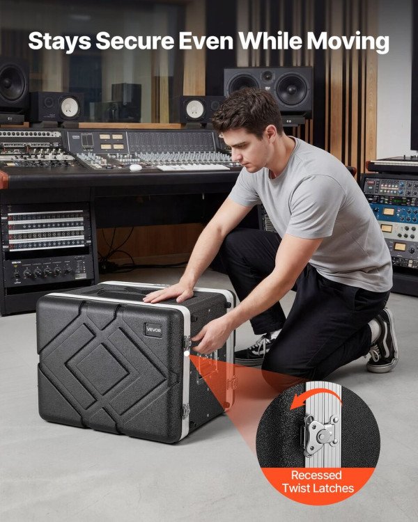 Rack kofer za audio, DJ i IT opremu: koliko U i koja dubina vam treba