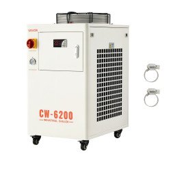 Rashladnik vode s kompresorom za CO2 laser, rashladni učin 5000 W, spremnik 15 L, protok 70 L/min