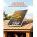 Solarni ventilator za staklenik, kokošinjac i šator za uzgoj, 4 ventilatora, 748 m³/h, panel 25 W Solarni ventilator za staklenik, kokošinjac i šator za uzgoj, 4 ventilatora, 748 m³/h, panel 25 W