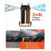 Sustav demineralizirane vode za pranje za autoservis, 4 L, za motocikle