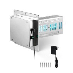 Pročistač zraka za ventilaciju, 18 W, za cijelu kuću, 23 cm, PCO tehnologija Pročistač zraka za ventilaciju, 18 W, za cijelu kuću, 23 cm, PCO tehnologija