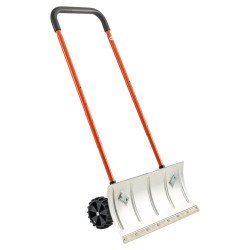 Gurač za snijeg za vrt, od metala, s kotačima Gurač za snijeg za vrt, od metala, s kotačima