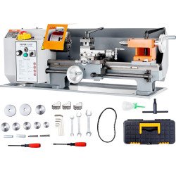 Tokarilica za metal za radionicu, 0–2200 o/min, 500 W, od metala
