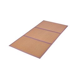 Sklopiva tatami prostirka za spavanje i odmor na podu, 2 × 1 m (2 m²), od ratana