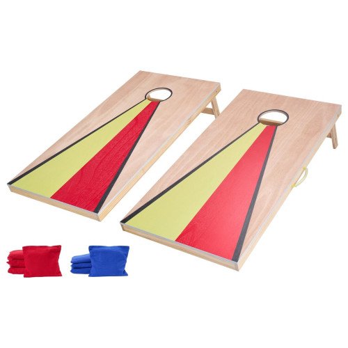 Cornhole set za igru bacanja vrećica na dasku, od drva (2) Cornhole set za igru bacanja vrećica na dasku, od drva (2)