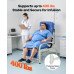 Stolica za infuziju i vađenje krvi s nosačem infuzije, naslon 90–160°, nosivost 180 kg