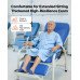 Stolica za infuziju i vađenje krvi s nosačem infuzije, naslon 90–160°, nosivost 180 kg