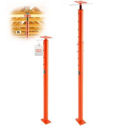 Podesivi potporanj za podizanje i izravnavanje poda kuće, podesivo, raspon visine 53–93 cm