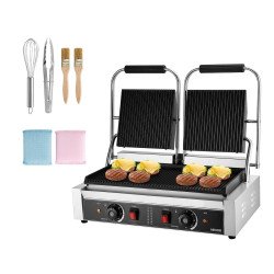 Profesionalna preša za sendviče za ugostiteljstvo, 48 × 23 cm, 3600 W (3) Profesionalna preša za sendviče za ugostiteljstvo, 48 × 23 cm, 3600 W (3)