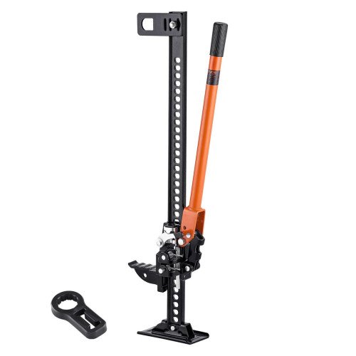 Terenska dizalica (farm jack) 3,18 t, ukupna visina 91,5 cm, podizanje 13–77 cm, ručna, s račnom Terenska dizalica (farm jack) 3,18 t, ukupna visina 91,5 cm, podizanje 13–77 cm, ručna, s račnom