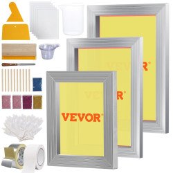 Set za sitotisak, 3 dijela, od aluminija