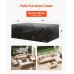 Navlaka za vrtni stol i stolice, 224 × 158 × 71 cm, 420D Oxford, vodootporna, s ventilacijom