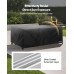 Navlaka za vrtni stol i stolice, 224 × 158 × 71 cm, 420D Oxford, vodootporna, s ventilacijom