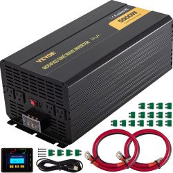 Pretvarač modificiranog sinusa, 5000 W, 12 V, izlaz 120 V Pretvarač modificiranog sinusa, 5000 W, 12 V, izlaz 120 V