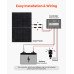 Monokristalni solarni panel, 2 dijela, 400 W, od aluminija, vodootporno Monokristalni solarni panel, 2 dijela, 400 W, od aluminija, vodootporno