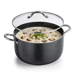 Lonac od nehrđajućeg čelika za ugostiteljstvo, 11 L, od aluminija, na struju