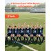 Sklopiva klupa za igralište za 6 osoba, 6 sjedala, s više spremišta i naslonom Sklopiva klupa za igralište za 6 osoba, 6 sjedala, s više spremišta i naslonom