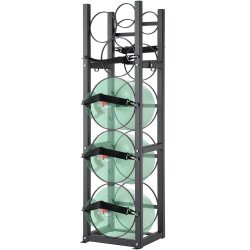 Stalak za boce rashladnog sredstva, 32 × 33 × 120 cm, nosivost 14 kg