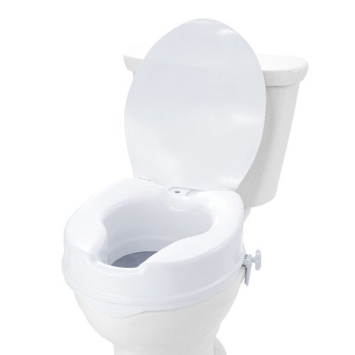 Povišena WC daska za lakše sjedanje i ustajanje, visina podizanja 10,2 cm Povišena WC daska za lakše sjedanje i ustajanje, visina podizanja 10,2 cm