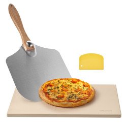 Kamen za pizzu za ugostiteljstvo, od aluminija, 51 × 36 cm