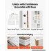 Donji kuhinjski element 80 cm s 2 vrata, ladicom i policom, bijeli, 800 × 475 × 815 mm Donji kuhinjski element 80 cm s 2 vrata, ladicom i policom, bijeli, 800 × 475 × 815 mm