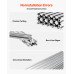 Aluminijski profil s T-utorom 2020, 10 komada po 122 cm, za okvire 3D printera i CNC strojeva