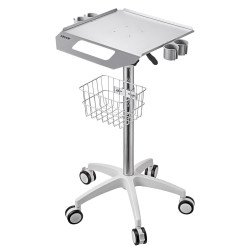 Medicinska kolica s podesivom visinom 91,5–112,5 cm, nosivost 30 kg, s košarom