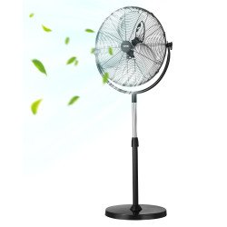 Stojeći ventilator na stalku 45,7 cm, 3 brzine, visina podesiva 115–147 cm Stojeći ventilator na stalku 45,7 cm, 3 brzine, visina podesiva 115–147 cm