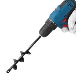 Svrdlo za zemlju za vrt, promjer 4 cm, duljina 22 cm Svrdlo za zemlju za vrt, promjer 4 cm, duljina 22 cm