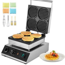 Aparat za vafle za ugostiteljstvo, 4 dijela, 1750 W Aparat za vafle za ugostiteljstvo, 4 dijela, 1750 W