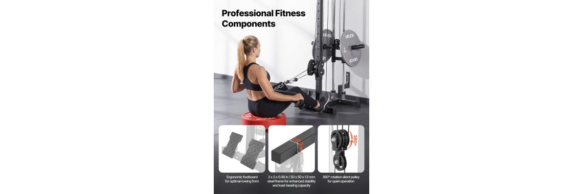 Sprava za povlačenje kod kuće: lat pulldown, koloturnici i koji nastavak za koju vježbu