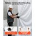 PE folija u roli za parnu branu i prekrivanje, 0,25 mm, 1,83 × 15,24 m (28 m²), crno-bijela PE folija u roli za parnu branu i prekrivanje, 0,25 mm, 1,83 × 15,24 m (28 m²), crno-bijela