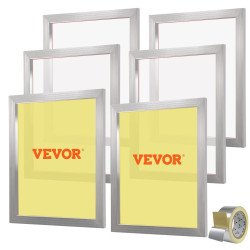 Set za sitotisak, 6 dijelova, od aluminija