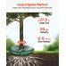 Prstenovi za zalijevanje drveća, 4 komada, 75,7 L, PVC 520 g/m², kapanje 6–9 sati