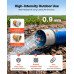 Plosnato PVC crijevo za ispust vode iz pumpe s brzim priključcima, promjer 51 mm, duljina 15,2 m