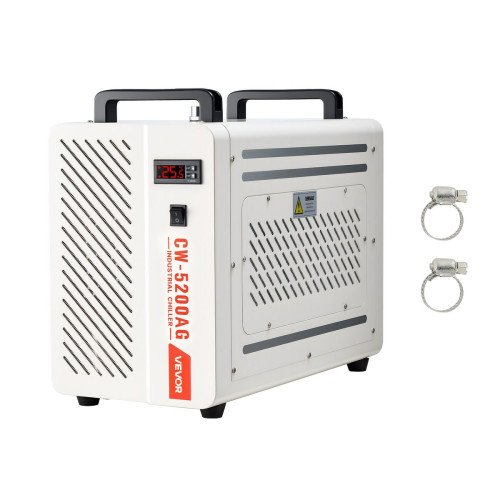 Rashladnik vode s kompresorom za CO2 laser, rashladni učin 1600 W, spremnik 7 L, protok 13 L/min Rashladnik vode s kompresorom za CO2 laser, rashladni učin 1600 W, spremnik 7 L, protok 13 L/min