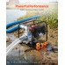 Motorna pumpa za vodu i navodnjavanje, 1597 l/min, od lijevanog željeza Motorna pumpa za vodu i navodnjavanje, 1597 l/min, od lijevanog željeza