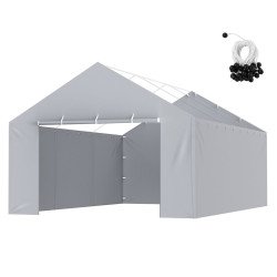 Zamjenska cerada za nadstrešnicu vozila, 4 × 6,1 m (24,2 m²), vodootporno (1) Zamjenska cerada za nadstrešnicu vozila, 4 × 6,1 m (24,2 m²), vodootporno (1)