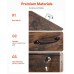 Vertikalni ormar za dokumente s 3 ladice i bravom, A4, 41 × 40 × 103 cm, MDF