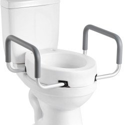 Povišena WC daska, nosivost 136 kg, visina podizanja 8,9 cm (1) Povišena WC daska, nosivost 136 kg, visina podizanja 8,9 cm (1)