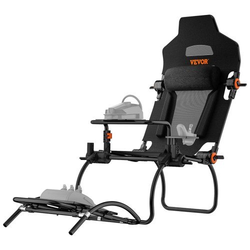Stalak za trkaći volan sa sjedalom za simulator vožnje, sklopiv, GT i Formula položaj, bez volana Stalak za trkaći volan sa sjedalom za simulator vožnje, sklopiv, GT i Formula položaj, bez volana