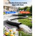 Plosnato PVC crijevo za ispust vode iz pumpe, unutarnji promjer 38 mm, duljina 30,48 m