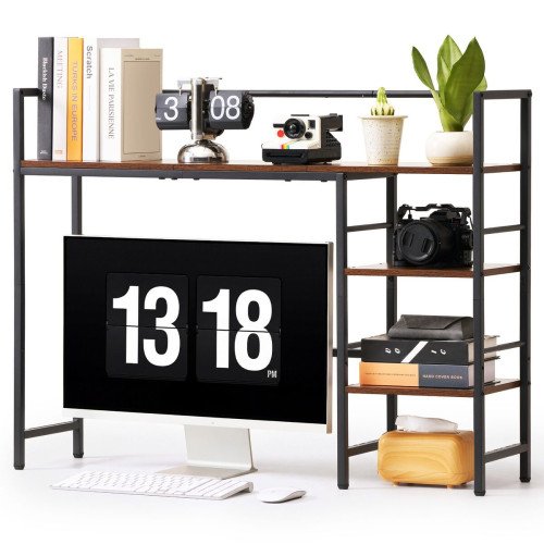 Stolna polica s 4 etaže za organizaciju radnog stola, prostor za monitor 67,5 cm Stolna polica s 4 etaže za organizaciju radnog stola, prostor za monitor 67,5 cm