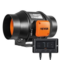 Cijevni ventilator za odsis i dovod zraka kroz ventilacijske cijevi, 11383 l/min Cijevni ventilator za odsis i dovod zraka kroz ventilacijske cijevi, 11383 l/min