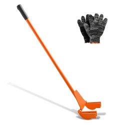 Poluga za rastavljanje paleta s preklopnom glavom, duljina 114 cm, nosivost 907 kg