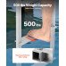 Skidljive ljestve za gat i ponton, 3 stupnja, aluminij, nosivost 227 kg