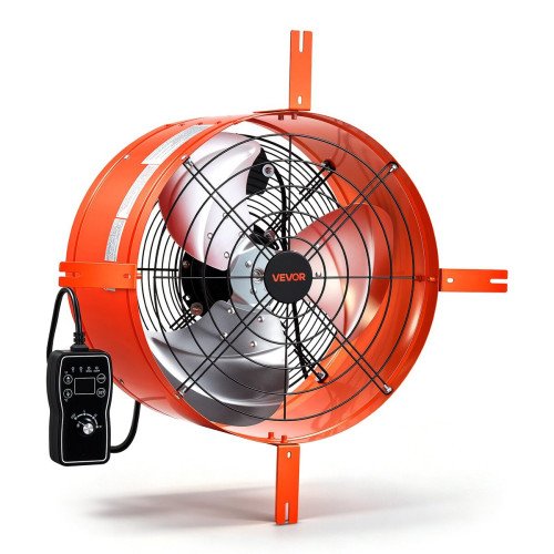 Zabatni odsisni ventilator s termostatom za tavan i radionicu, promjer 40,6 cm, 4995 m³/h, 230 V Zabatni odsisni ventilator s termostatom za tavan i radionicu, promjer 40,6 cm, 4995 m³/h, 230 V